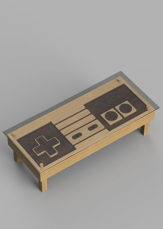 Retro Gaming Controller Wohnzimmertisch